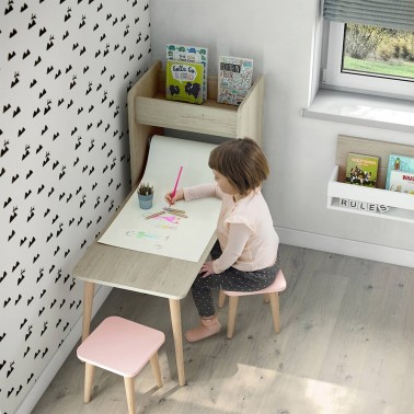 ▷ Mesa Escritorio plegable para pared Ros - Bebeydecoracion