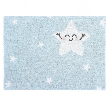 Alfombra Lavable Happy Star Rectangular