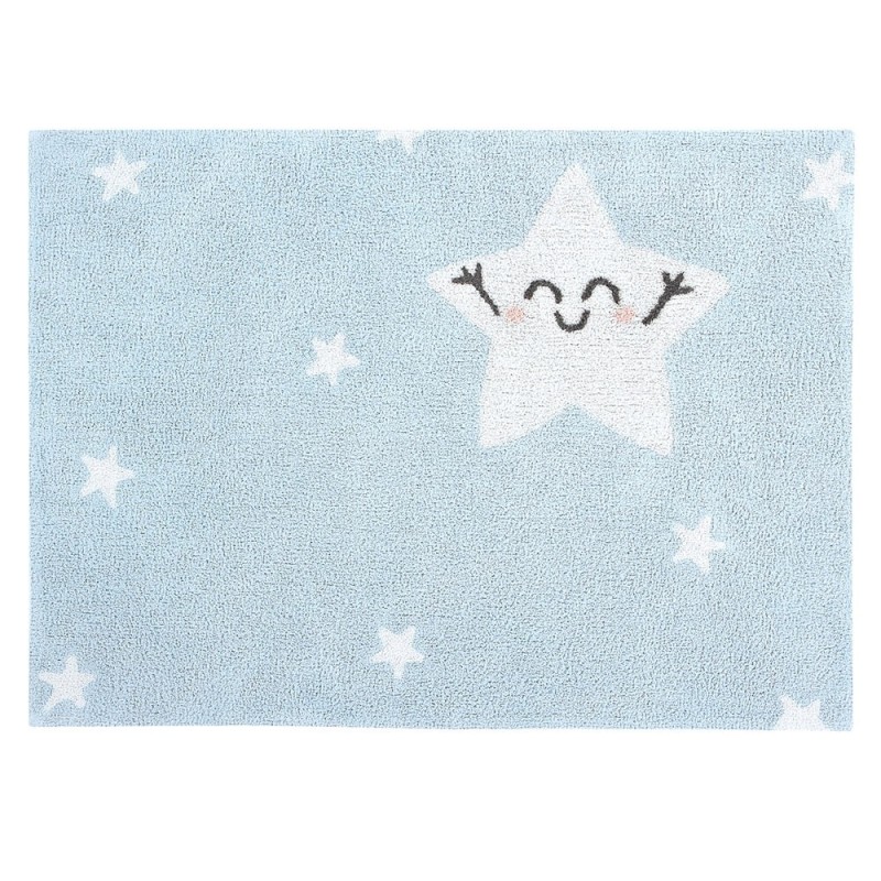 alfombra lavable happy star rectangular lorena canals