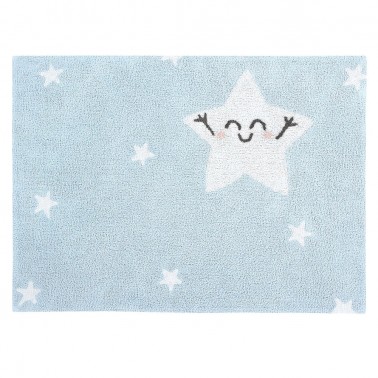 alfombra lavable happy star rectangular lorena canals