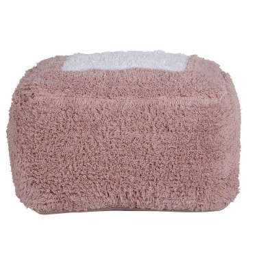 puff marshmallow square vintage nude