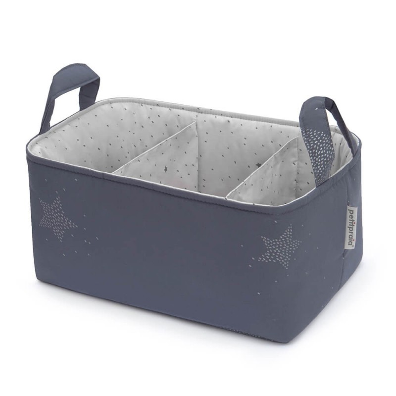 Cesta de aseo de bebé Vichy10 Celeste de Cambrass Bebeydecoracion