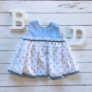 vestido bebé lavanda 0341
