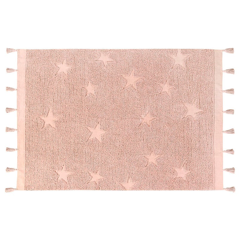 alfombra lavable hippy stars vintage nude lorena canals