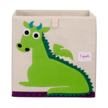 cubo almacenaje infantil dragon  3 sprouts