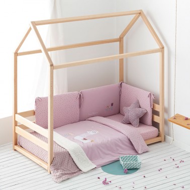 ▷ Estructura cama casa Montessori - Bebeydecoracion