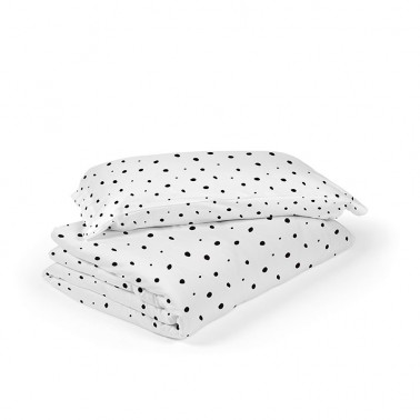 Funda nordica Mood Dots blanco