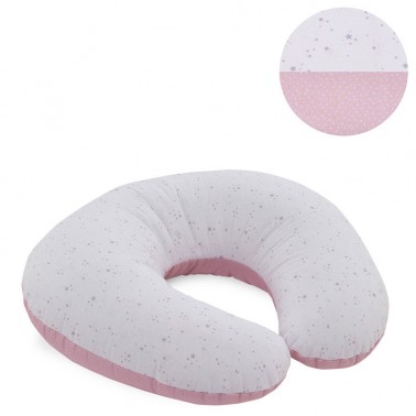 Cojin de lactancia Sky Rosa Estrellas