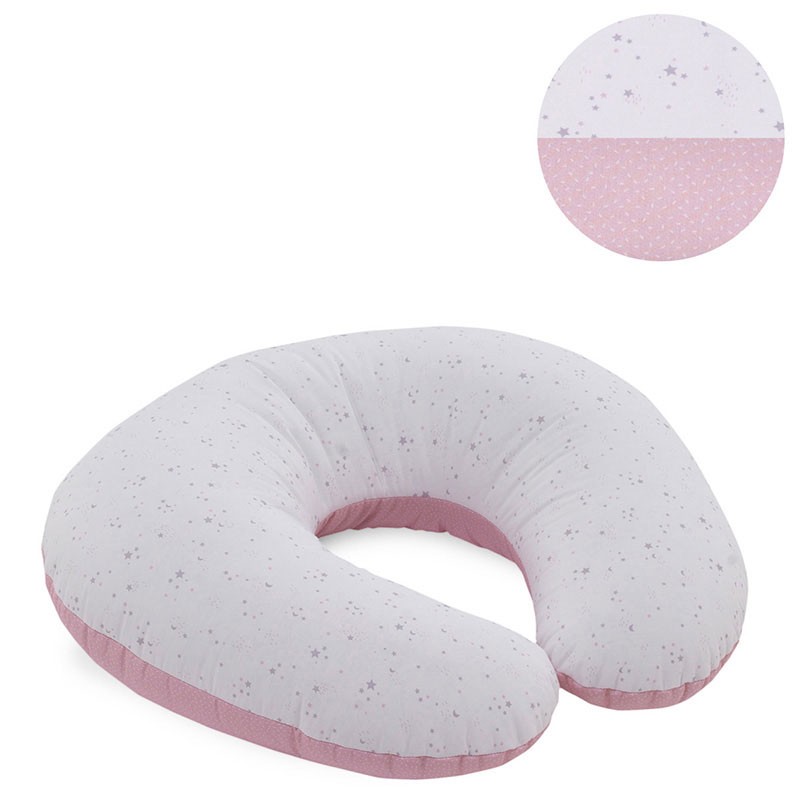 Cojin de lactancia Sky Rosa Estrellas