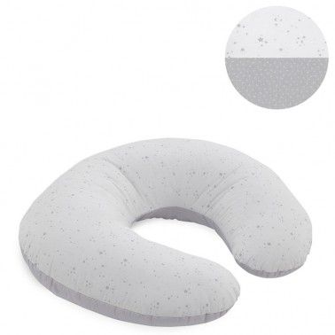 Cojin de lactancia Sky Gris Estrellas