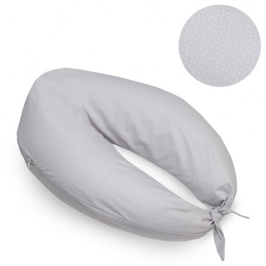 Cojin de lactancia Luna Sky Gris