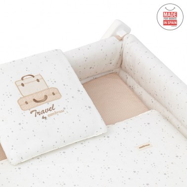 Minicuna tijera Sky Beige