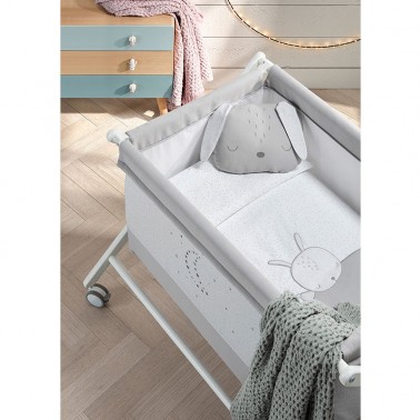 Minicuna tijera Sleepy Gris