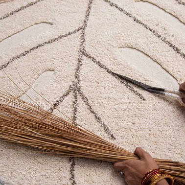 ▷ Alfombra con forma de hoja - Bebeydecoracion