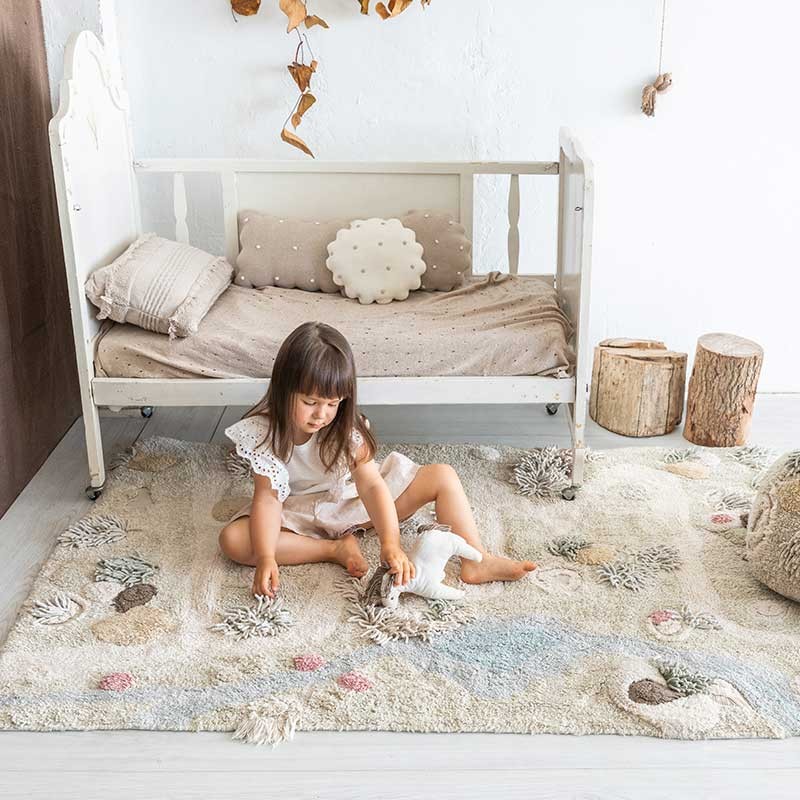 ▷ Alfombra lavable para habitación de bebé - Bebeydecoracion