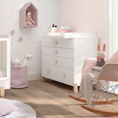 ▷ Comprar Cambiador de madera para comoda Ros Mini - Bebeydecoracion