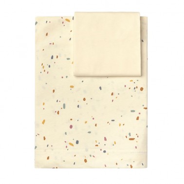 Sabanas minicuna Confetti Ivory