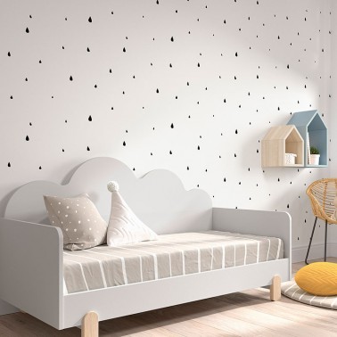 ▷ Papel pintado Gotas - Bebeydecoracion