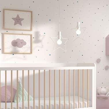 Papel de pared Dots Mini Combi