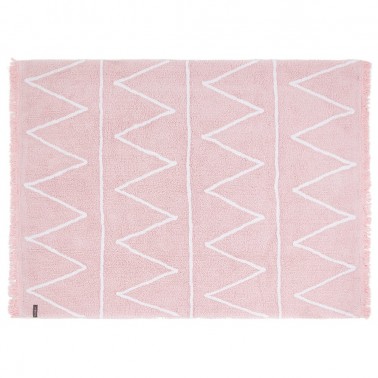 alfombra lavable hippy pink de lorena canals