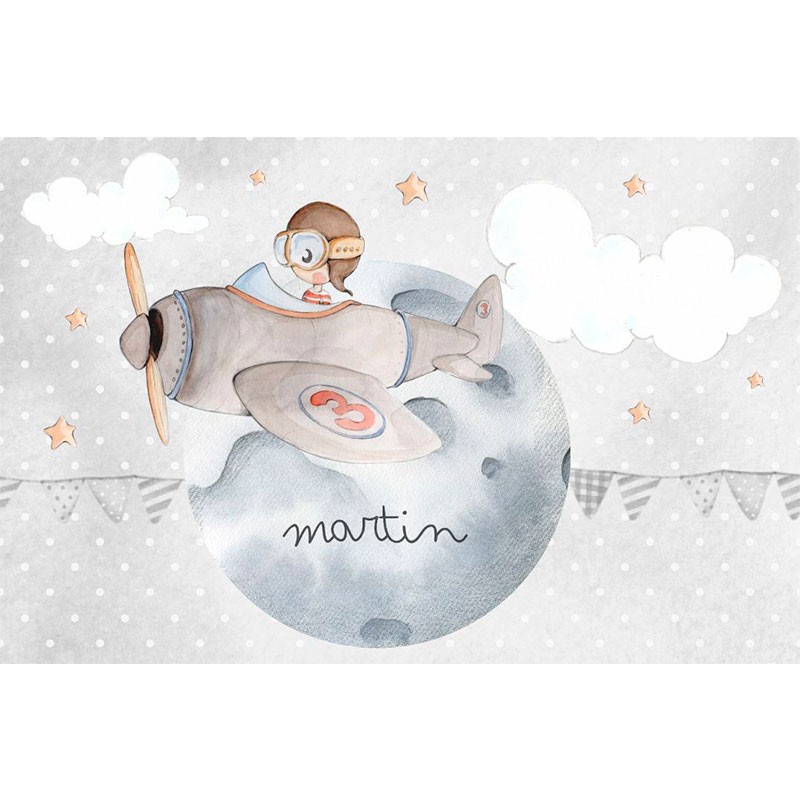 Mural Cuco y la luna