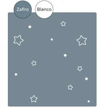 Papel de pared Estrellas fondo Zafiro