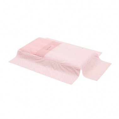 Pack colcha cuna Forest Rosa