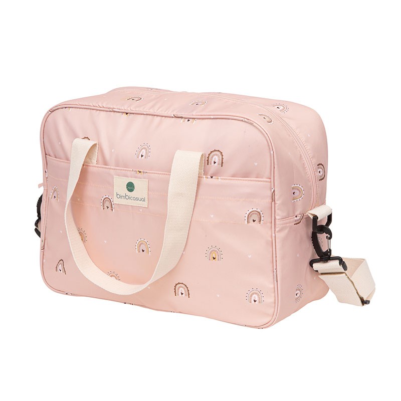 ▷ Bolso maternal con cambiador Happy Days - Bebeydecoracion