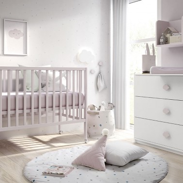 Alfombra Dots Combi Ros Mini