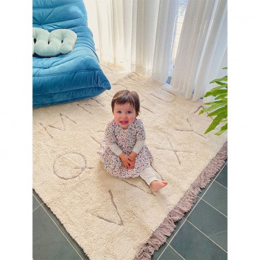 Alfombra Lavable RugCycled ABC