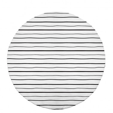 Alfombra Lines Blanco Ros Mini