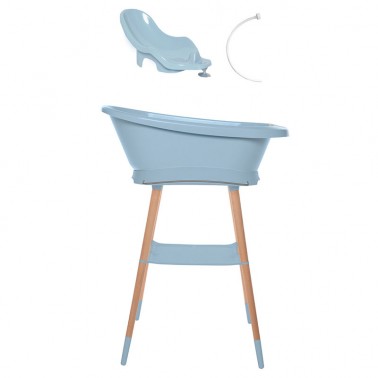 Set Bañera Sense Celestial Blue Bebejou