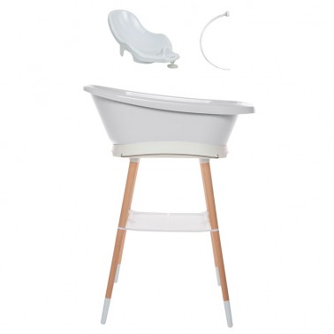 Set Bañera Sense Gris claro Bebejou
