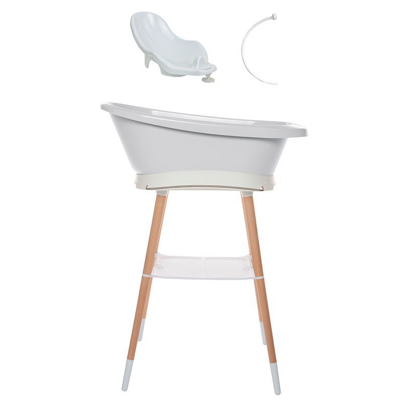 Set Bañera Sense Gris claro Bebejou