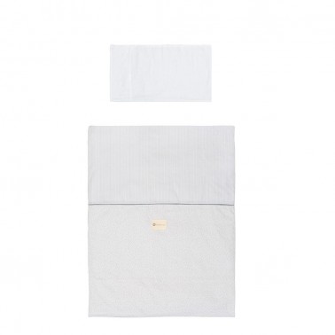 Funda nordica cuna Provenza Gris