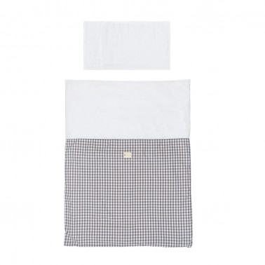 Funda nordica cuna Provenza Vichy