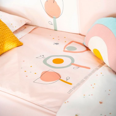 Funda nordica cuna Garden de Petit Praia Bebeydecoracion