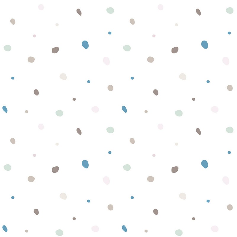 Papel de pared Dots Combi