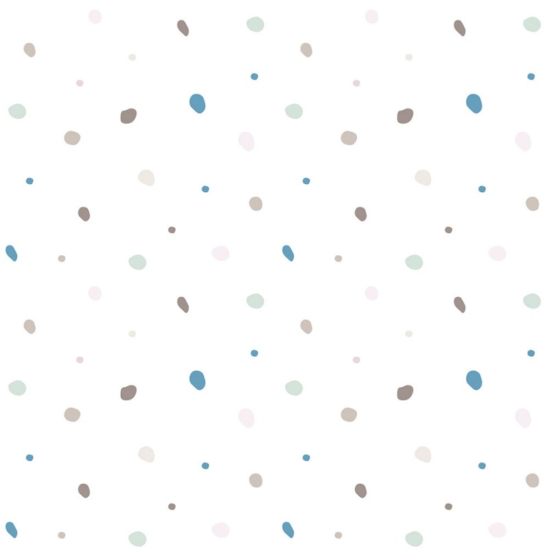 Papel de pared Dots Combi