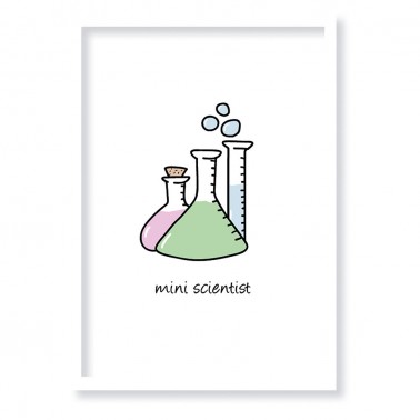 Cuadro Mini Scientist