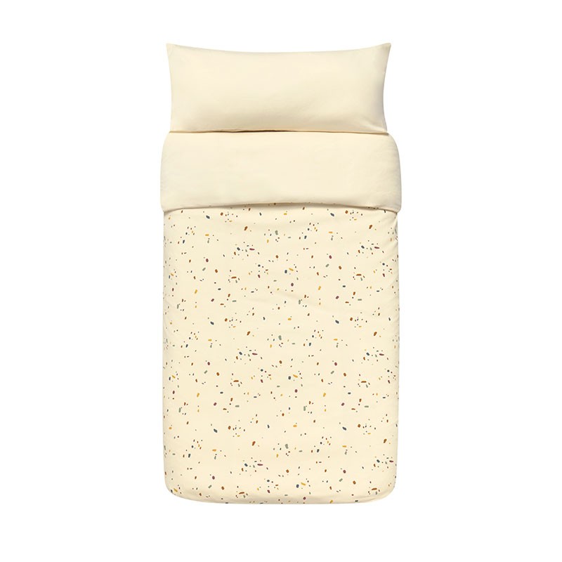 Funda Nordica cuna Confetti Ivory