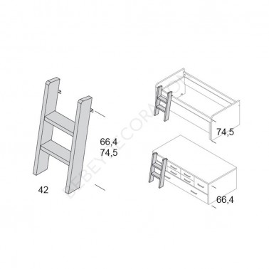 Escalera Móvil para compactas