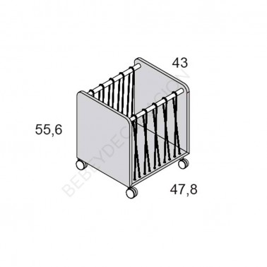 Juguetero Fold Ros