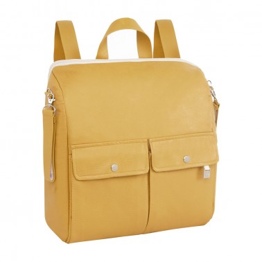 Mochila Esencial Mostaza Paz Rodriguez