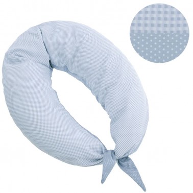 Cojin lactancia Luna Vichy10 Celeste