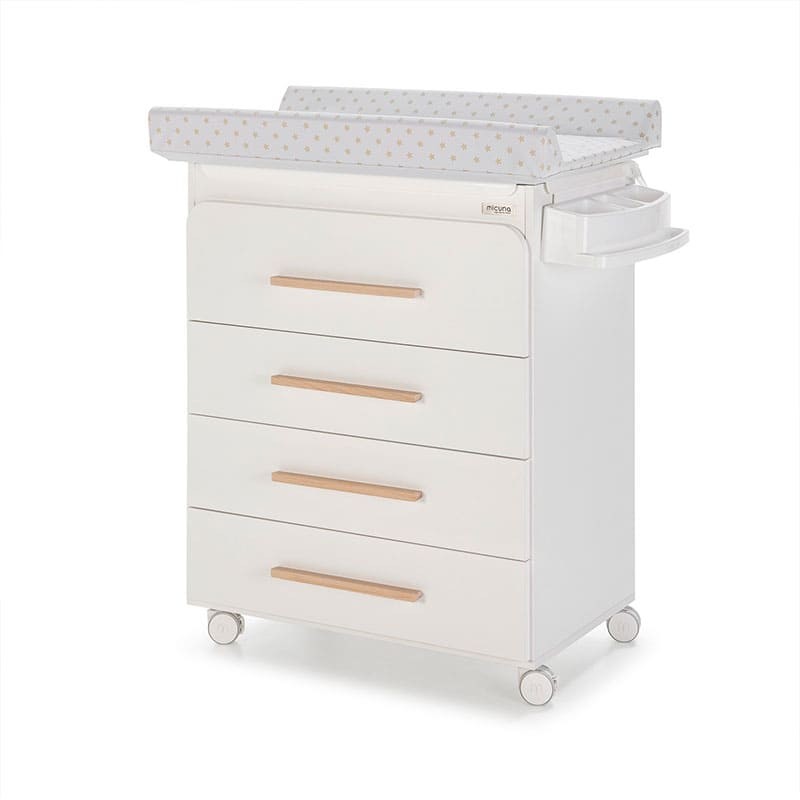 Comoda con cambiador Martha de Micuna - Bebeydecoracion  Cambiador bebe  mueble, Muebles para bebe, Muebles comodas