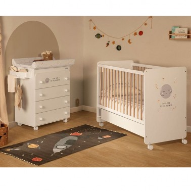 Habitacion de bebe Halley de Micuna