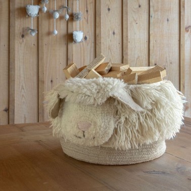 Cesta Woolable Pink Nose Sheep