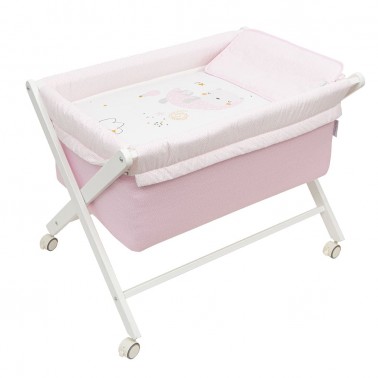 Minicuna tijera Volare Rosa