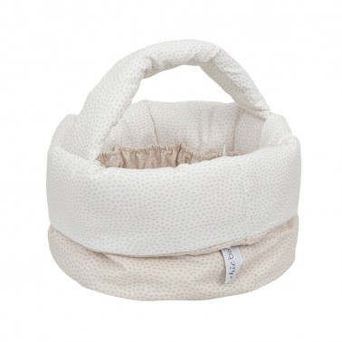 Cesta colonias Lunas Beige